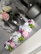 Nowy wianek komunijny na głowę do pierwszej komunii Świętej biały 