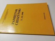 Pamiętnik Cieszyński tom 13 1998 PTH Cieszyn 