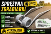10szt palec zgrabiarki karuzelowej przewracarki palce ząb zęby sprężyna 