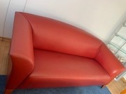 SKÓRZANY KOMPLET WYPOCZYNKOWY KANAPA + 2 FOTELE 