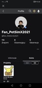 Konto roblox Fan_PetSimX2021