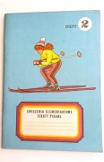 Falski Ćwiczenia elementarzowe język polski klasa 1 unikat vintage 1976 PRL