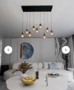 Lampa wiszącą Emibig kule