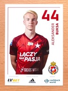 Oficjalna karta klubowa Wisła Kraków 2019/20 Aleksander Buksa