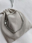 Bransoletka ze srebra srebrna bransoletka p. 925 vintage