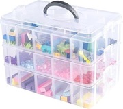 Przezroczyste Pudełko Do Przechowywania 3-poziomowe 