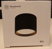 Nowodvorski BOL BLACK CZARNY OPRAWA SUFITOWA TUBA GX53 12W IP54