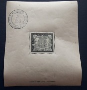 Znaczek blok Belgia 1930 stemplowany