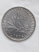 085 Francja 1 frank, 1974