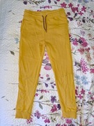 Spodnie musztardowe roz 128