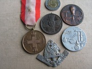 Z-w odznak i odznaczeń - Niemcy, razem 5 sztuk