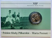 5 zł Warta Poznań + Folder NBP