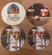 Leffe - podstawki pod piwo belgijskie