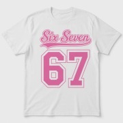Koszulka dziecięca T-SHIRT 67 Brainroot SIX SEVEN HIT TIK TOK