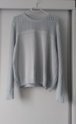 Błękitny swetwr damski bawełna  rozm.42