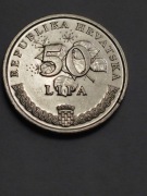 Sprzedam monetę Chorwacja 50 lip 1995r.  stan menniczy