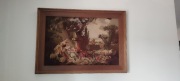 Obraz ręcznie tkany gobelin rama  52x72