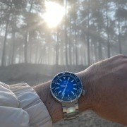 Addiesdive The Puck 1000M Blue Wave 3D +1s Seiko NH35