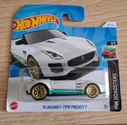 HOT WHEELS 15 JAGUAR F-TYPE PROJECT 7 - HTC16