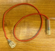 Gniazdo oprawka bezpiecznika 6x30 30x6 mm z kablem