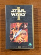 Star Wars Episode I The Phantom Menace VHS Kaseta po angielsku