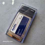 Retro karta ZyXel ZyAIR G-100 WiFi PCMCIA do laptopa unikat 802.11b PC Card