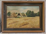Obraz olejny lata 70