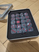 Dark Templars wersja matowa kostek do gry warhammer nieoficjalne 