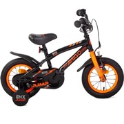 Rowerek dziecięcy dla chłopca 12 cali kółka boczne v-brake