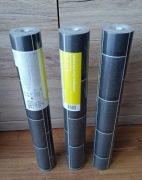 TAPETA goodhome, 3 rolki za 125 zł, yvias textured vinyl ciemne kafle