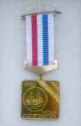 Medal sportowy złoty Kolarstwo Holandia (PMT NATUUR FIETSTOCHTEN)