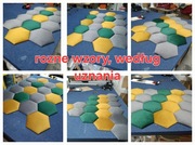 Panele tapicerowane różne kształty i kolory