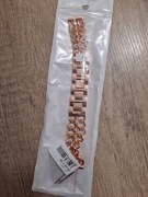 Bransoletka do zegarka, smartwatch różowe złoto 