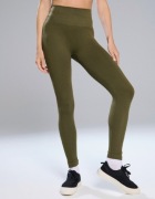 Legginsy prążkowane rozmiar XL / 42 khaki