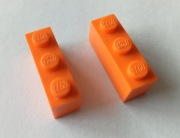 KLOCEK BELKA 1X3 LEGO 3622 - 2 SZTUKI