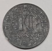 10 Fenigów z 1922, Cesarstwo Niemiec/Republika Weimarska