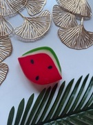 Silikonowa łapka uchwyt rękawica mini w kształcie arbuza