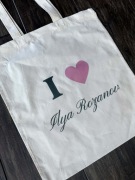 Torba bawełniana torebka tote bag bawełna cotton beżowa Heated Rivalry