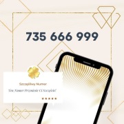 Szczęśliwy Złoty Numer 735 666 999