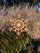 Scrapki Płatki śniegu 4cm zestaw 10szt.