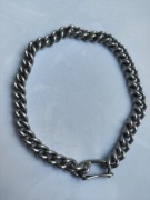 Polska srebrna bransoletka z lat 80-tych, waga 21, 20