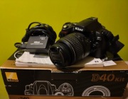 Nikon D40 - korpus + obiektyw AF-S NIKKOR 18-55