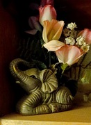 Słoń doniczka dwie sztuki 