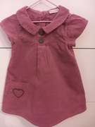 Sukienka sztruksowa 12 miesięcy, stan idealny