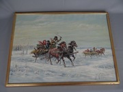 Obraz, olej na płótnie -ZBIGNIEW ŻÓŁKIEWSKI CYGAN