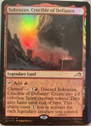 MTG Sokenzan, Crucible of Defiance - NM - Foil