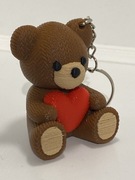 Breloczek Miś z Sercem na Walentynki