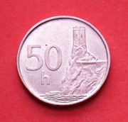 50  Halerzy  1996  r  -   Słowacja     stan !!!