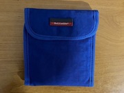 Niebieski Portfel z przegrodami