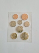 2026 Royal Mint Definitive BUNC 8 Coin Set From 1 pence to 2 Pound